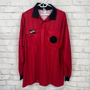 Official sports U.S. soccer federation referee jersey